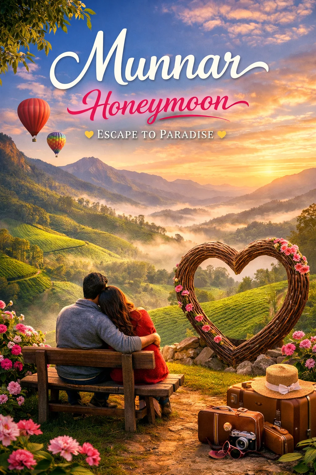 Misty Love of Munnar 2N_3D Honeymoon package